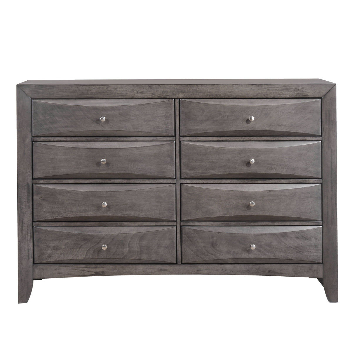 Emily Bedroom Dresser in Dark Gray by Elements International, view 8