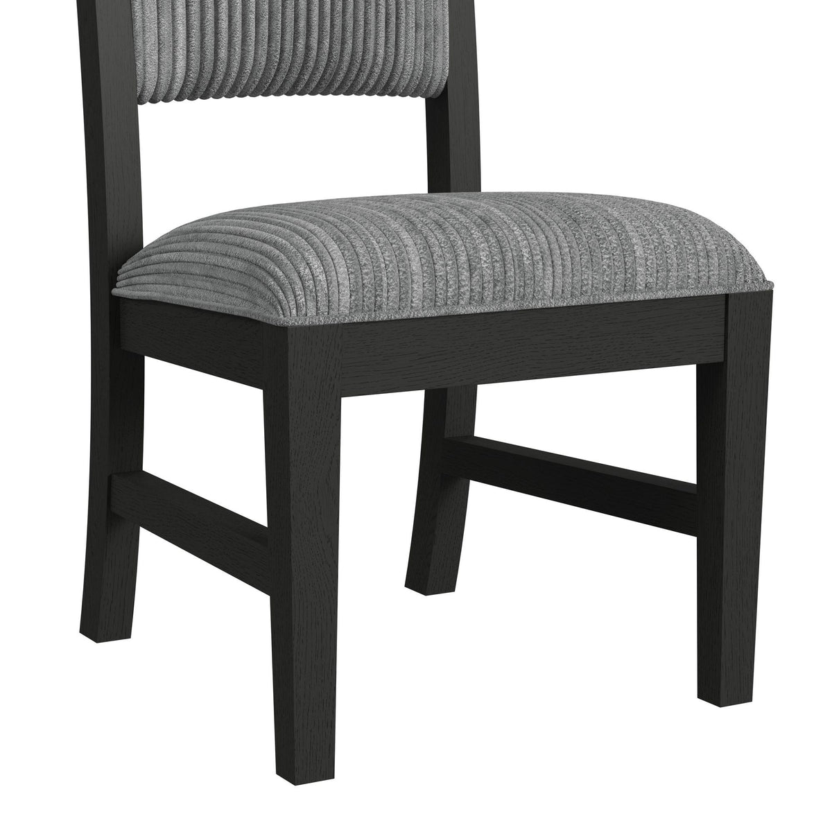 Ridgemont Standard Height Round Dining Set in Black by Elements International, view 17