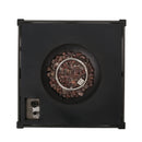 Rustic Style Outdoor Square Propane Fire Pit, 40,000 Btu