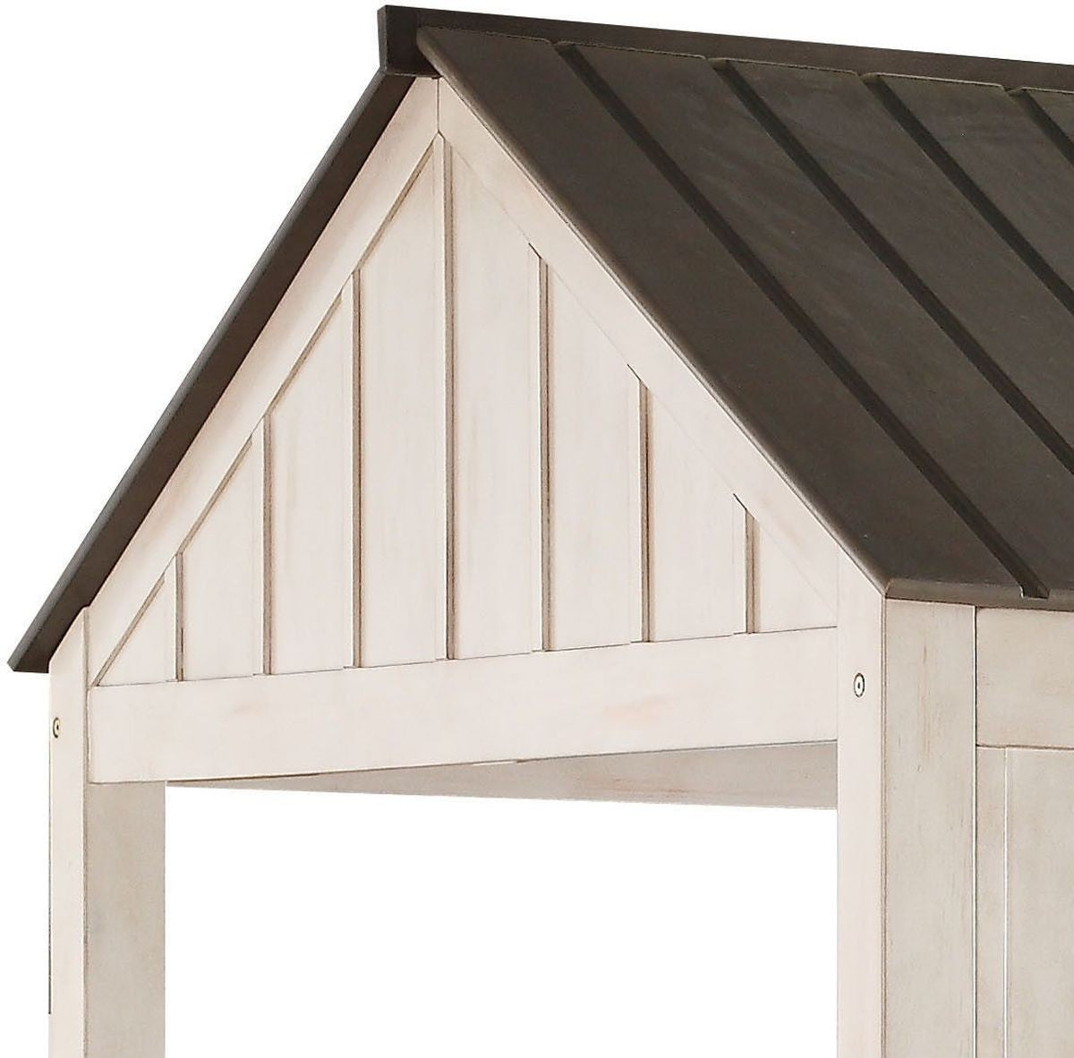 ACME Spring Cottage Full Bed in Weathered White & Washed Gray 37655F - Atlantic Fine Furniture Melbourne FL
