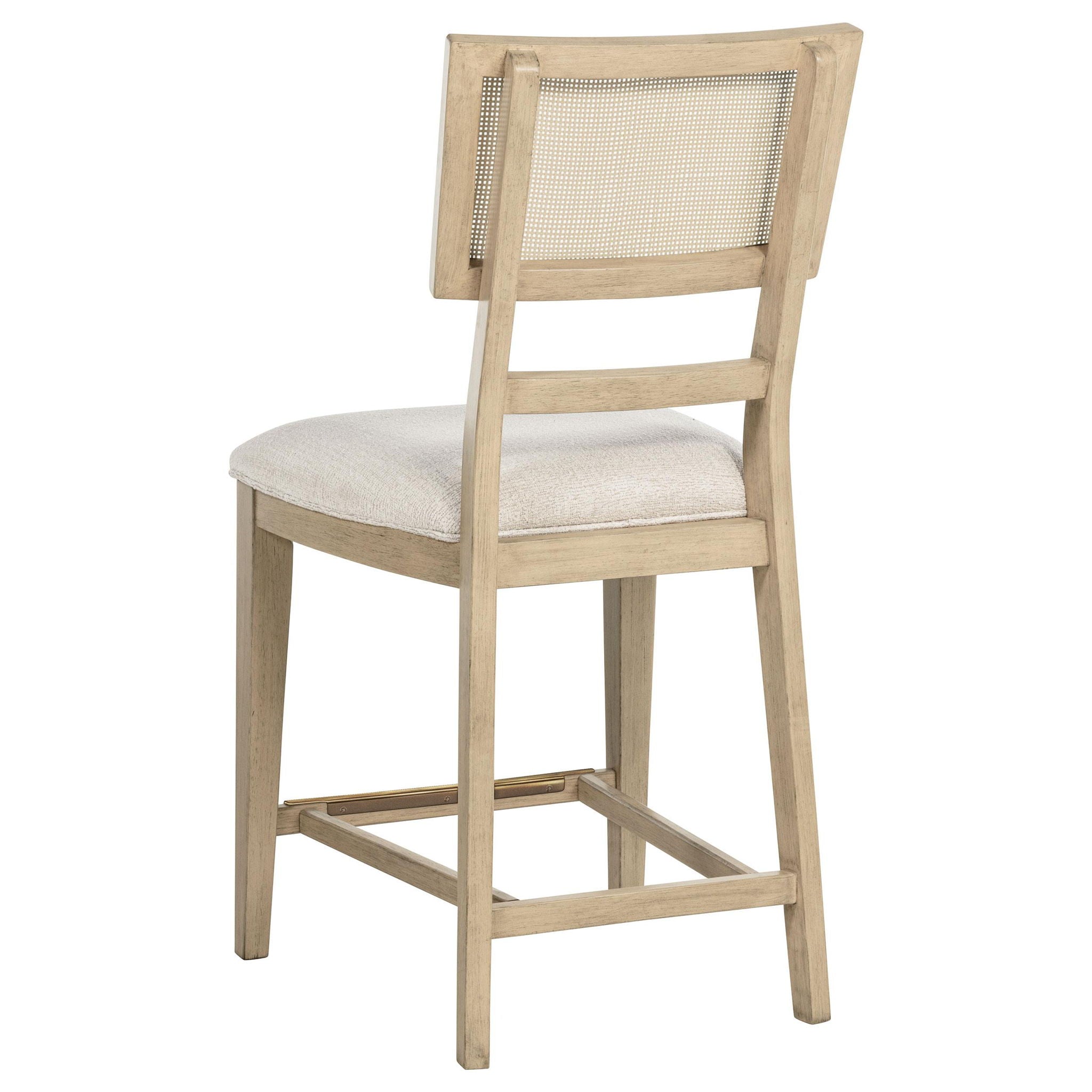 Kailani Rattan Cane Counter Side Chair Beige Oak (Set of 2) - Atlantic Fine Furniture Melbourne FL