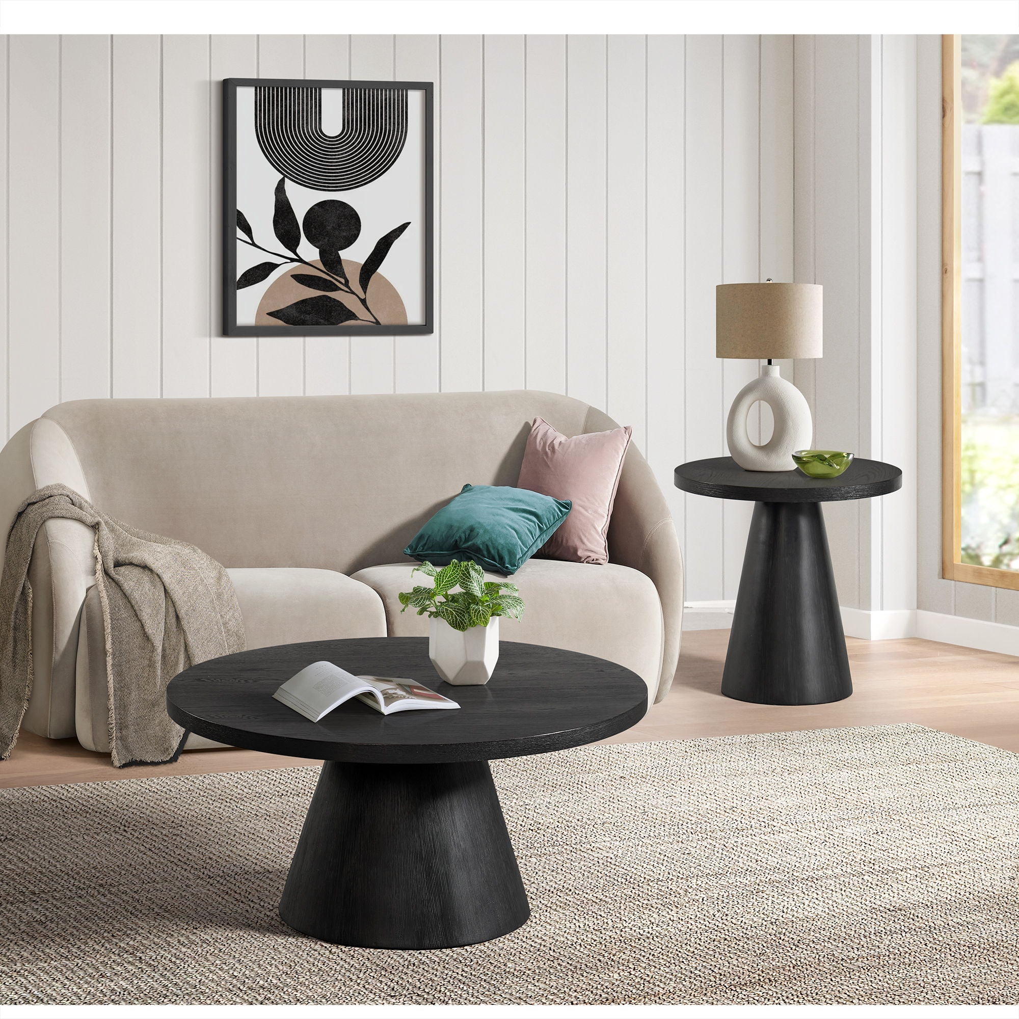 Portland - End Table - Black