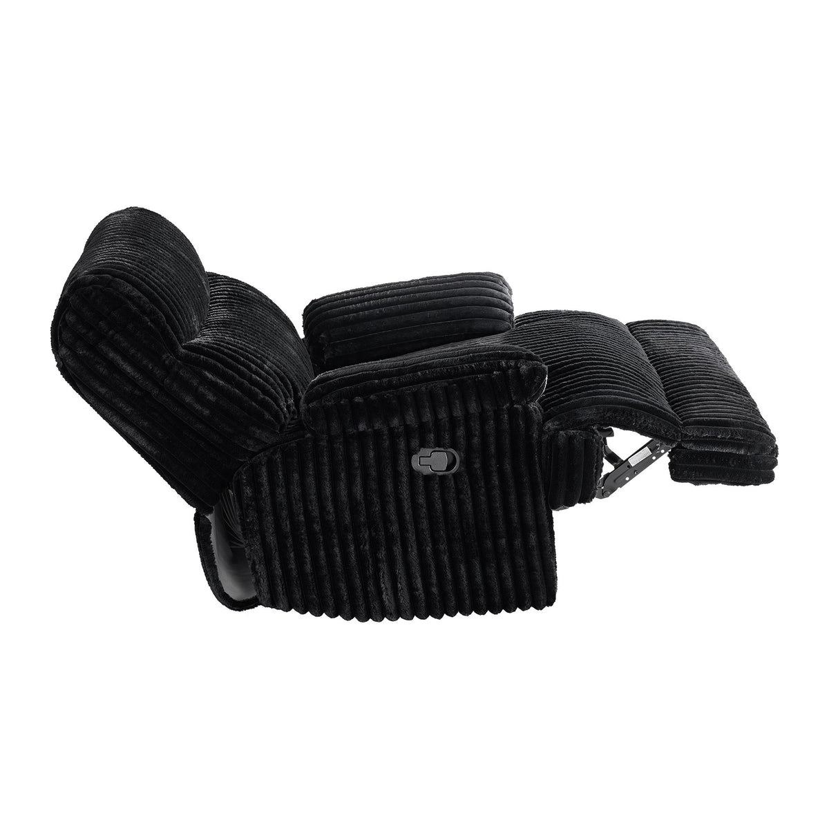Admiral Motion Recliner in Black by Elements International, view 7