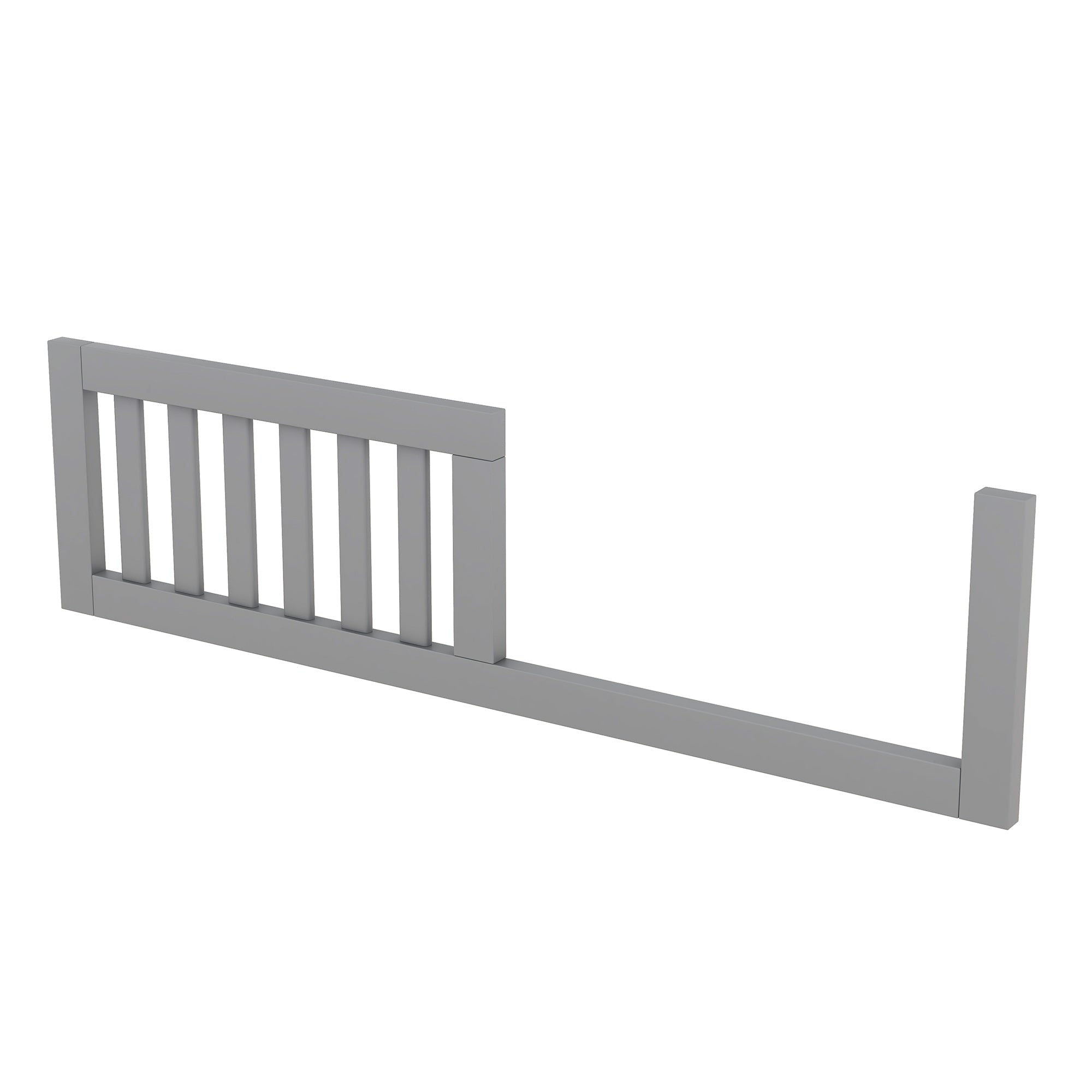 Convertible Crib/Full Size Bed with Changing Table, Gray - Atlantic Fine Furniture Melbourne FL