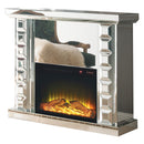Dominic - Fireplace - Mirrored - Atlantic Fine Furniture Inc