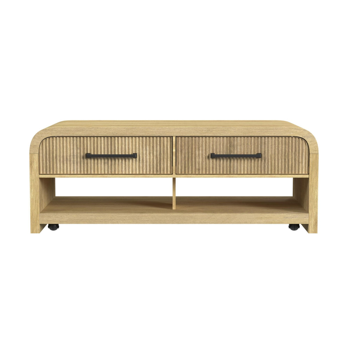 Ridgemont Coffee Table With Casters in Black by Elements International, view 18