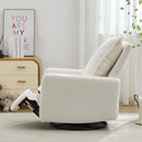 Swivel Rocker Glider Recliner, Rocking Chair Nursery For Living Room