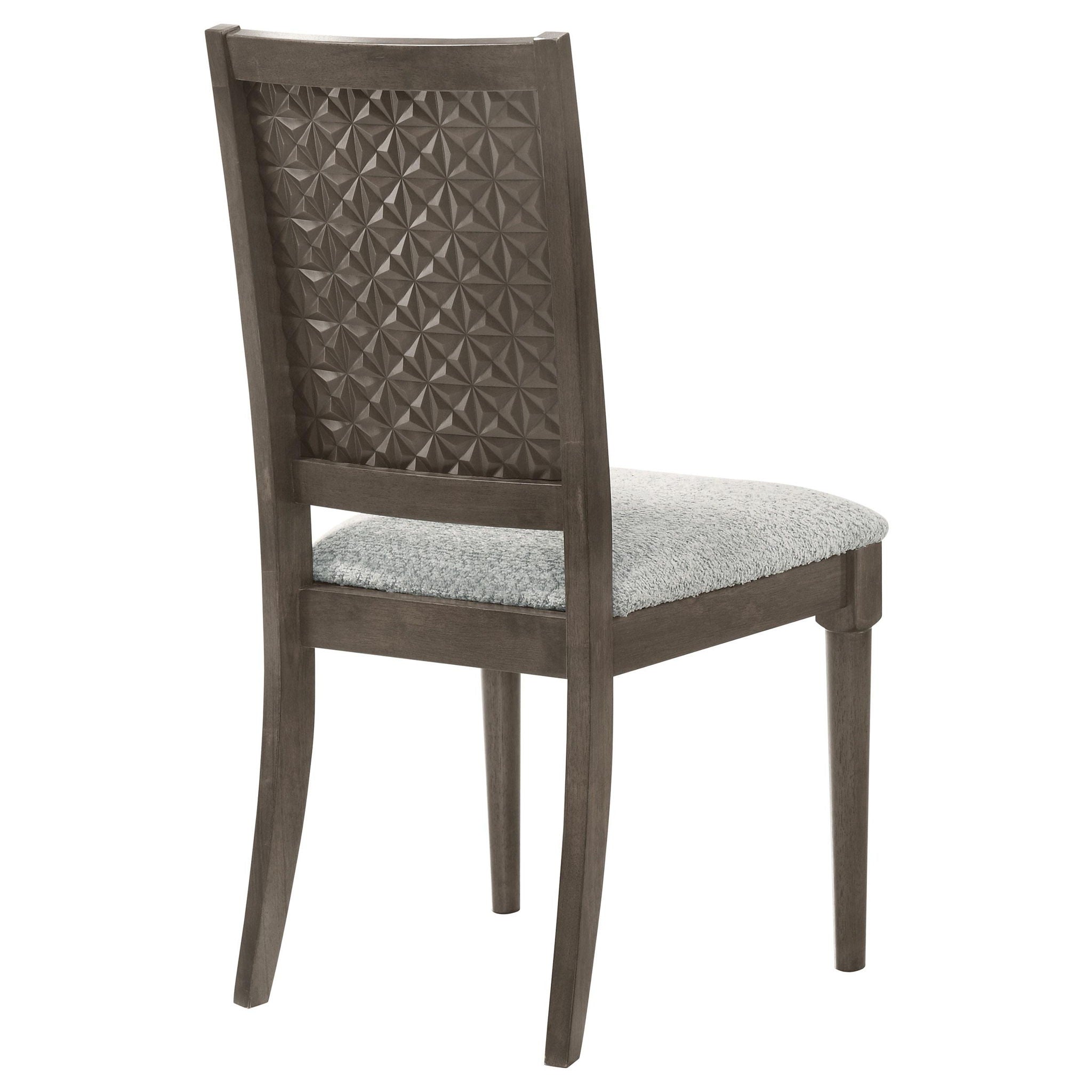 Onslow Upholstered Dining Side Chair Dark Brown (Set of 2) - Atlantic Fine Furniture Melbourne FL