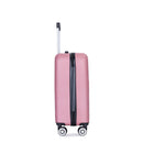 4 Piece Lightweight Suitcase, Makeup Box, Aircraft Wheels
