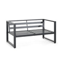 Navan - 4 Pieces Chat Set - Black / Beige