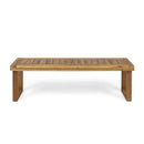 Outdoor Dining Set - Sandblast Natural Finish