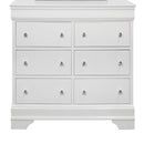 Shaker - 5 Pieces Bedroom Set With Crystal Inspired Tufted Headboard And LED Lighting