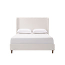 Harper - Tall Headboard Upholstered Bed / High Headboard / Elegant Simplicity / No Box Spring Needed