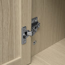 Rattan 4 Door Cabinet, Suitable For Bedroom - Natural