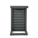 Aluminum Outdoor C - Shaped Side Table For Patio