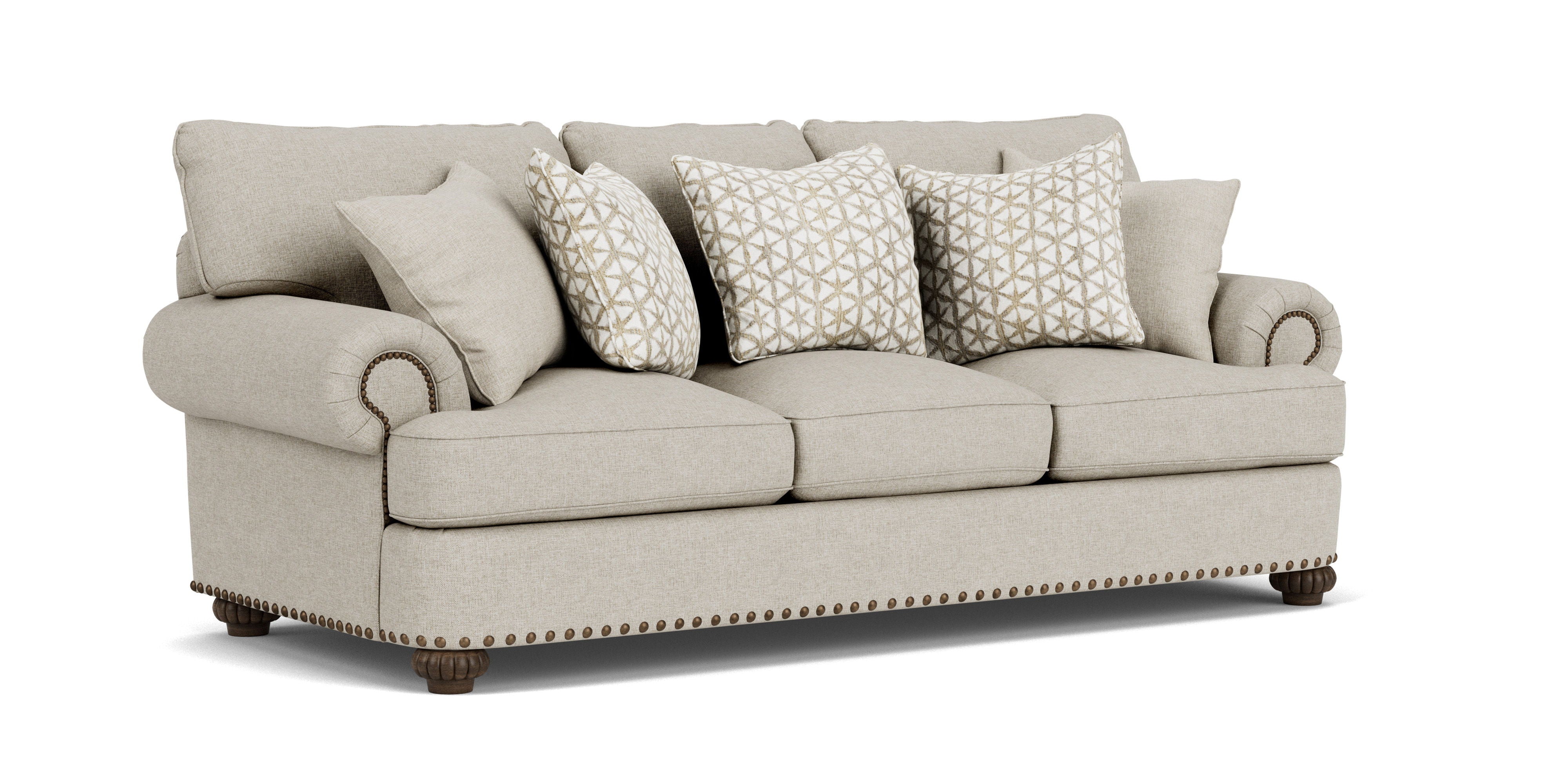 Patterson - Sofa - Nailhead Trim - Atlantic Fine Furniture Inc