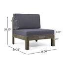 Oana - Armless Chair