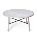 6 Person Outdoor Wooden Dining Set With Umbrella Hole And Removable Cushions For Patio - Gray