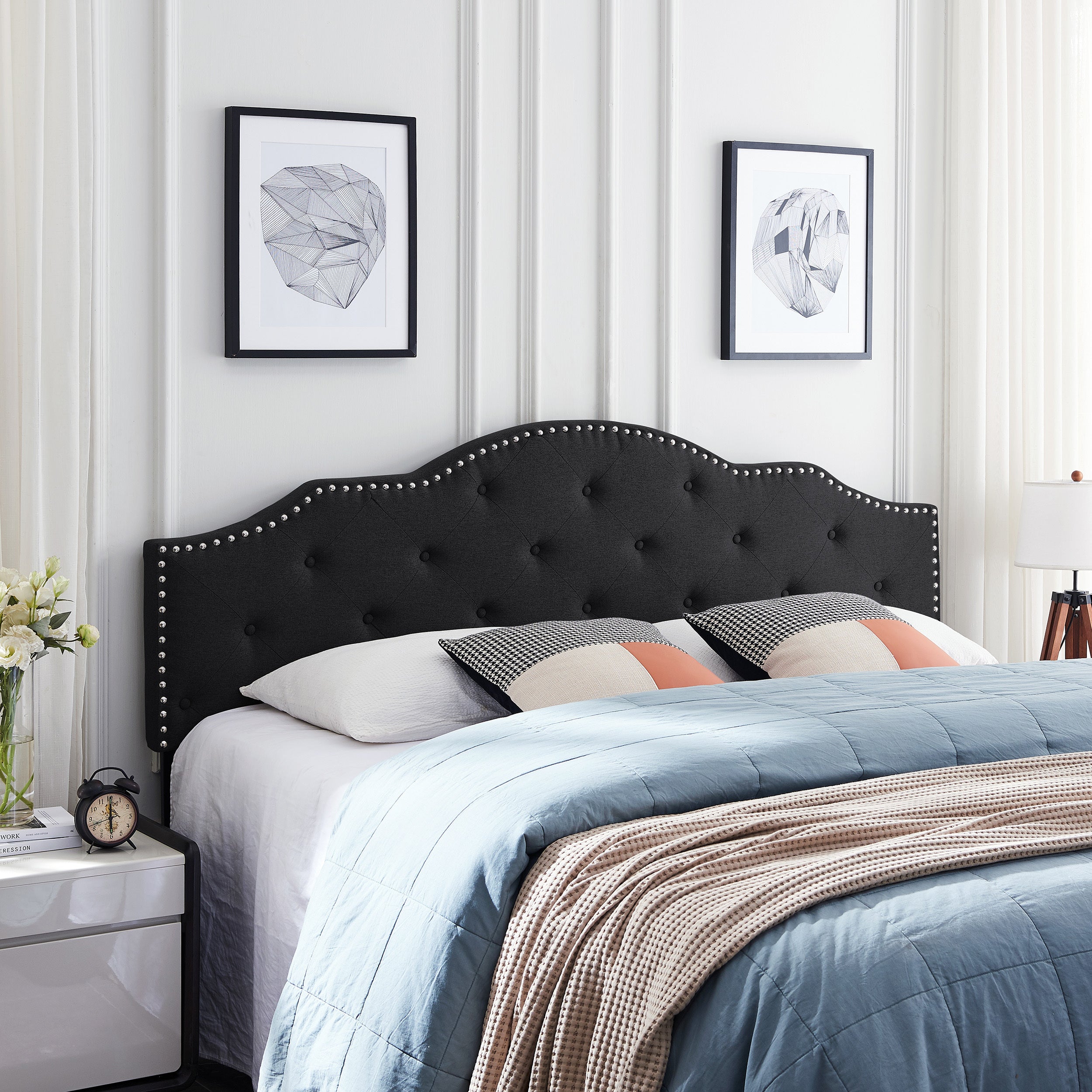 KING/CAL KING SIZED HEADBOARD - Atlantic Fine Furniture Melbourne FL