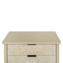 3 Drawer Cabinet, American Furniture, Suitable For Bedroom, Living Room, Study - Natural
