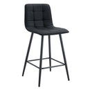Bar Chair Set Comfortable With Metal Legs And Ergonomic Design