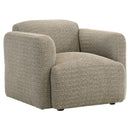 Dorset - Upholstered Round Track Arm Sofa Set
