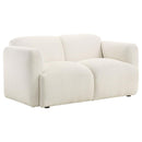 Dorset - Upholstered Round Track Arm Sofa Set