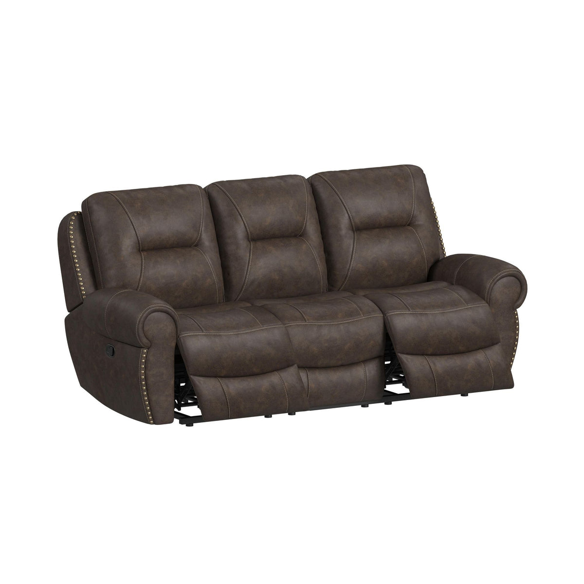 Topeka Living Room Set in Dark Brown by Elements International, view 13