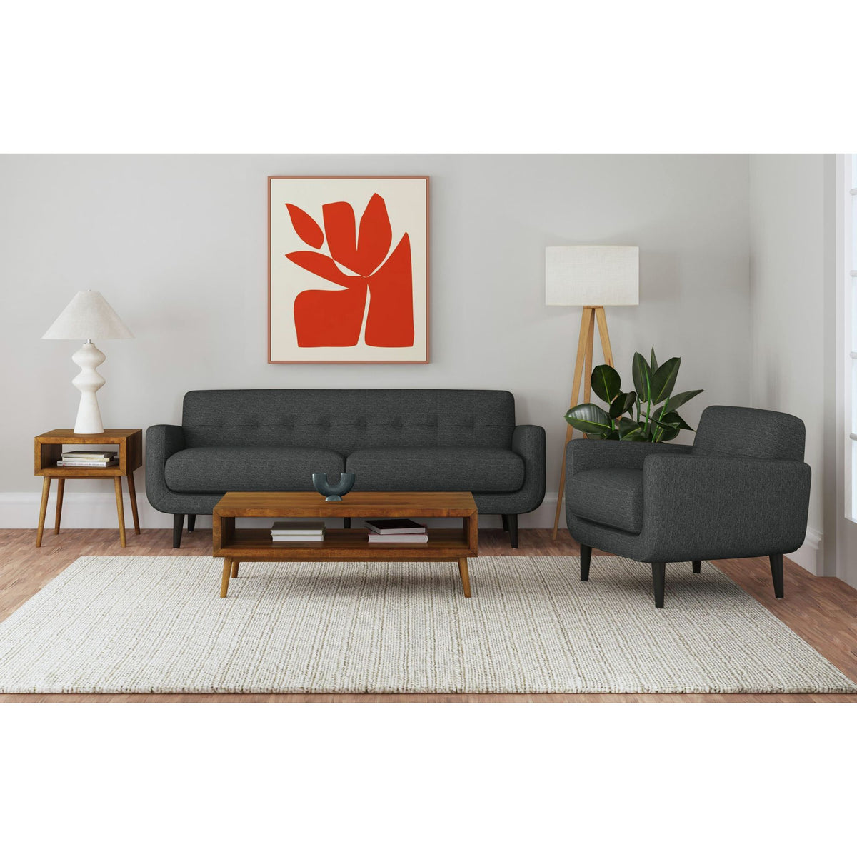 Hadley II Chair in Beige by Elements International, view 26