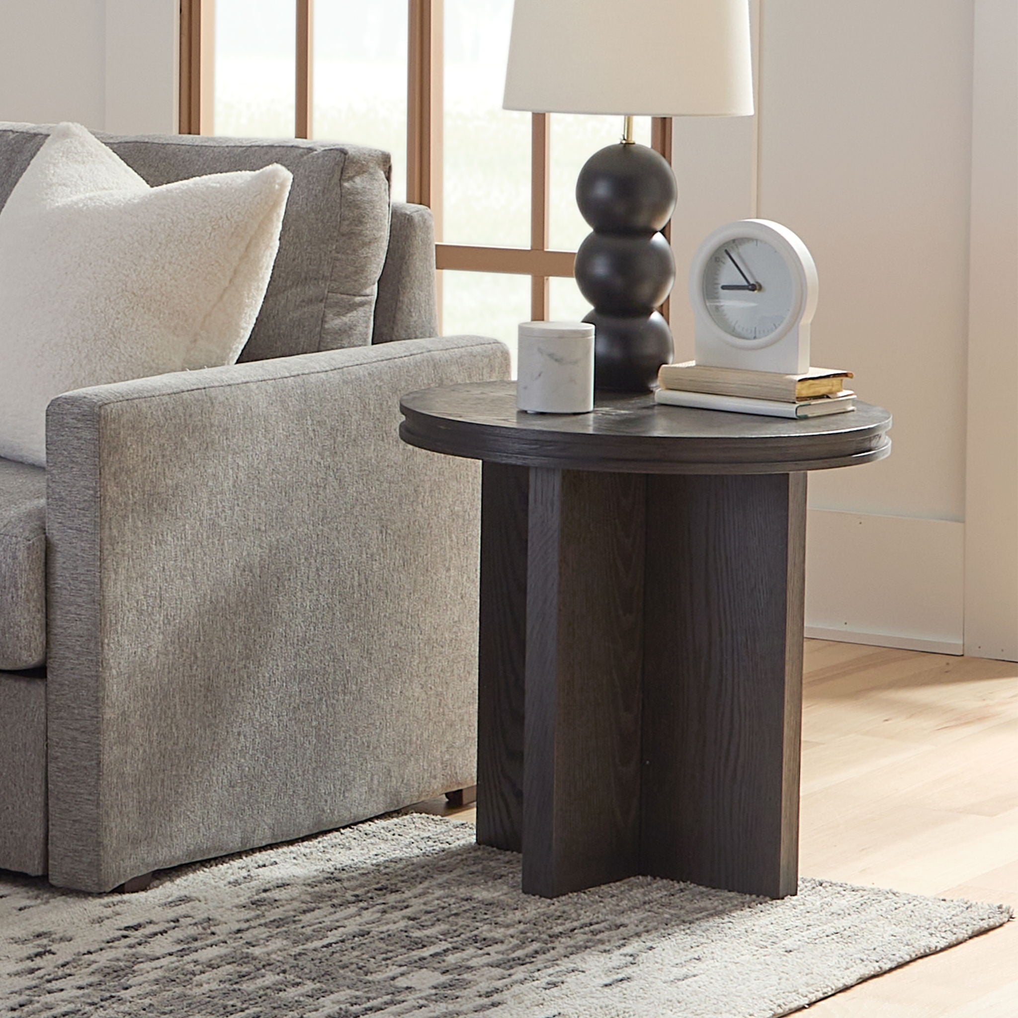 Waterfall - Round End Table