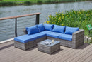 Patio Sofa With Cushions