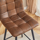 Bar Chair Set Comfortable With Metal Legs And Ergonomic Design