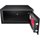 0 79 Cu Ft Biometric Security Safe - Black