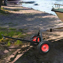 Heavy Duty Trailer Dolly With 2" Ball 1000 Lb Capacity For Easy Mobility - Black