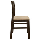 Bucknell - 3 Piece Round Drop Leaf Dining Table Set