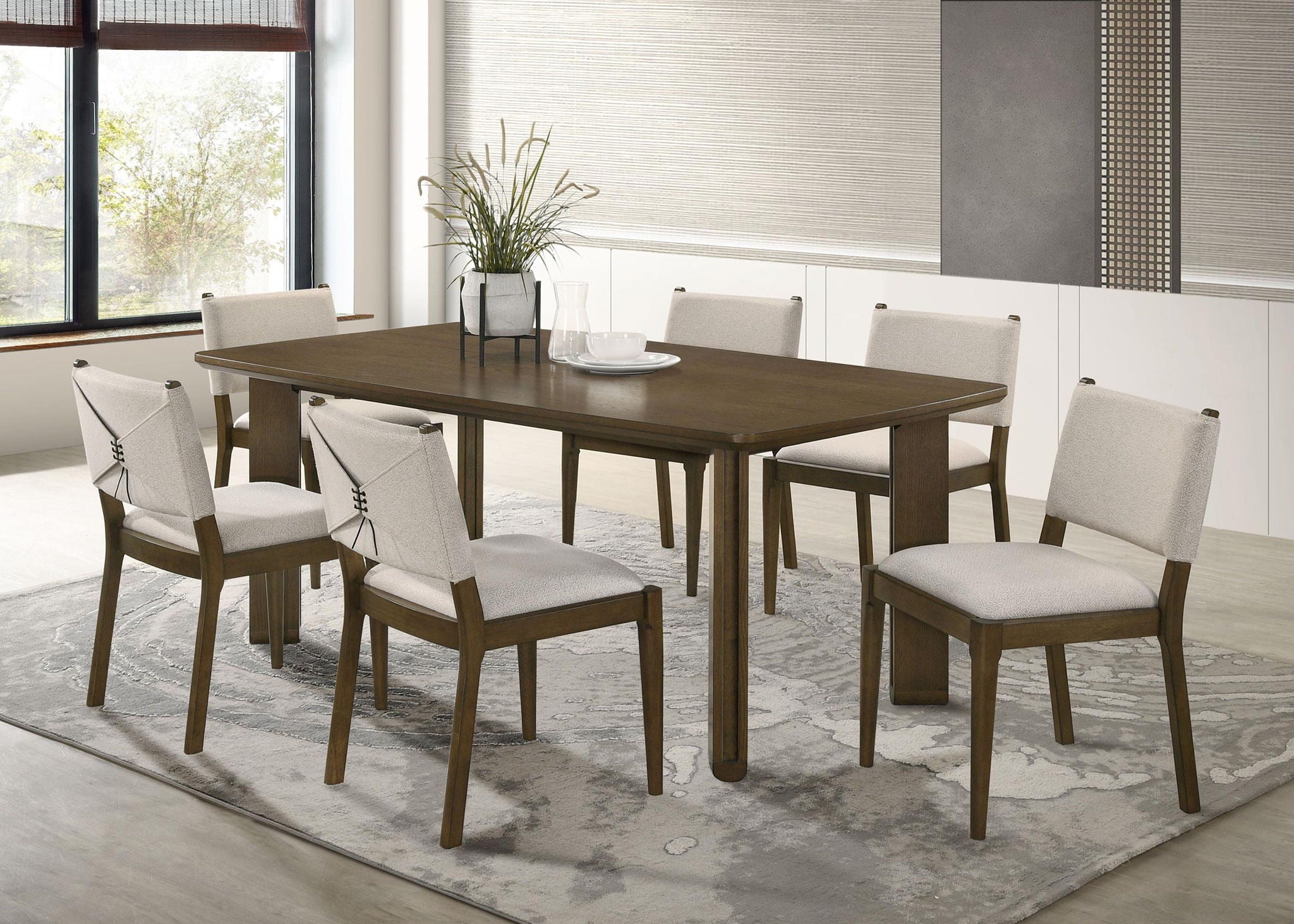 Ottowa 71-inch Rectangular Wood Dining Table Brown
