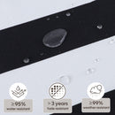 2 Piece High Back Patio Chair Cushion Set, Tufted Adirondack And Rocking Chair Cushions