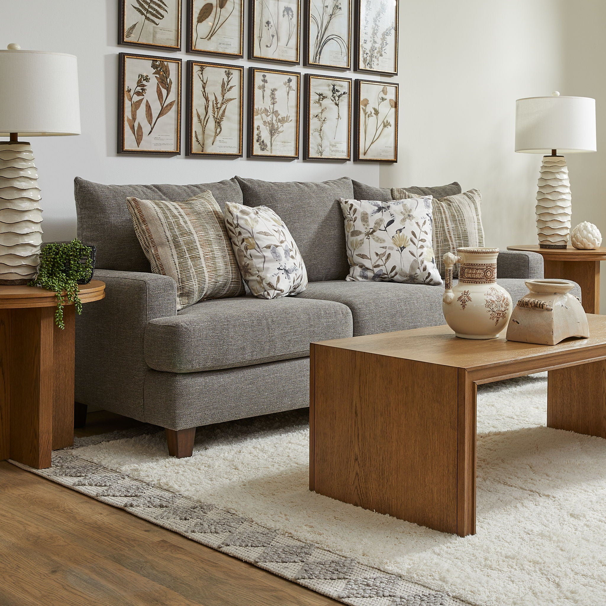 Cole - Fabric Stationary Sofa