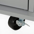 Yohaan - Contemporary Kitchen Cart With Wheels