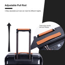 24" Luggage Lightweight Suitcase Tsa Lock USB Port Luggage Wheel