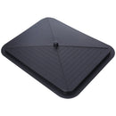 Eco Friendly 5 Layer Worm Compost Bin With 50L Capacity, Easy Setup Plastic Worm Farm Kit - Black