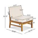 Perla - 5 Pieces Sofa Set