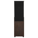 Bone - Dartboard Cabinet Ssg-120405 Cabinet With Dartboard - Dark Brown