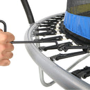 8 Ft Trampoline Inner Safety Net Elastic Ropes Version - Blue