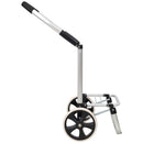 Foldable Shopping Trolley With Wheels And Removable Waterproof Bag - Black