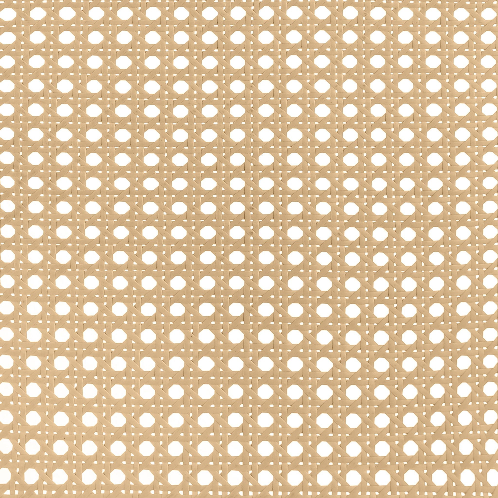 Lanewood Open Cane Webbing Metal Queen Bed White