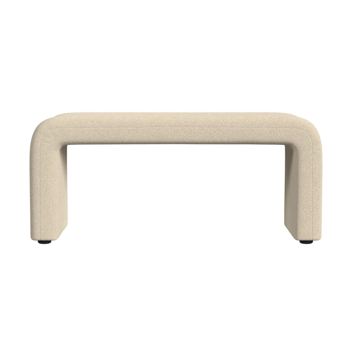 Seqouia Bench With 2 Stools in Cream by Elements International, view 6
