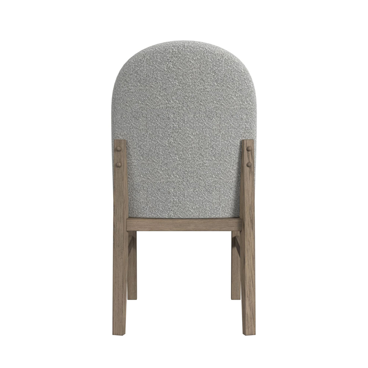Portland Round Back Side Chair (Set of 2) in Gray by Elements International, view 5