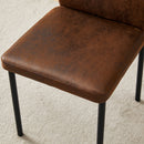 Luxury Simple Chair With Metal Leg