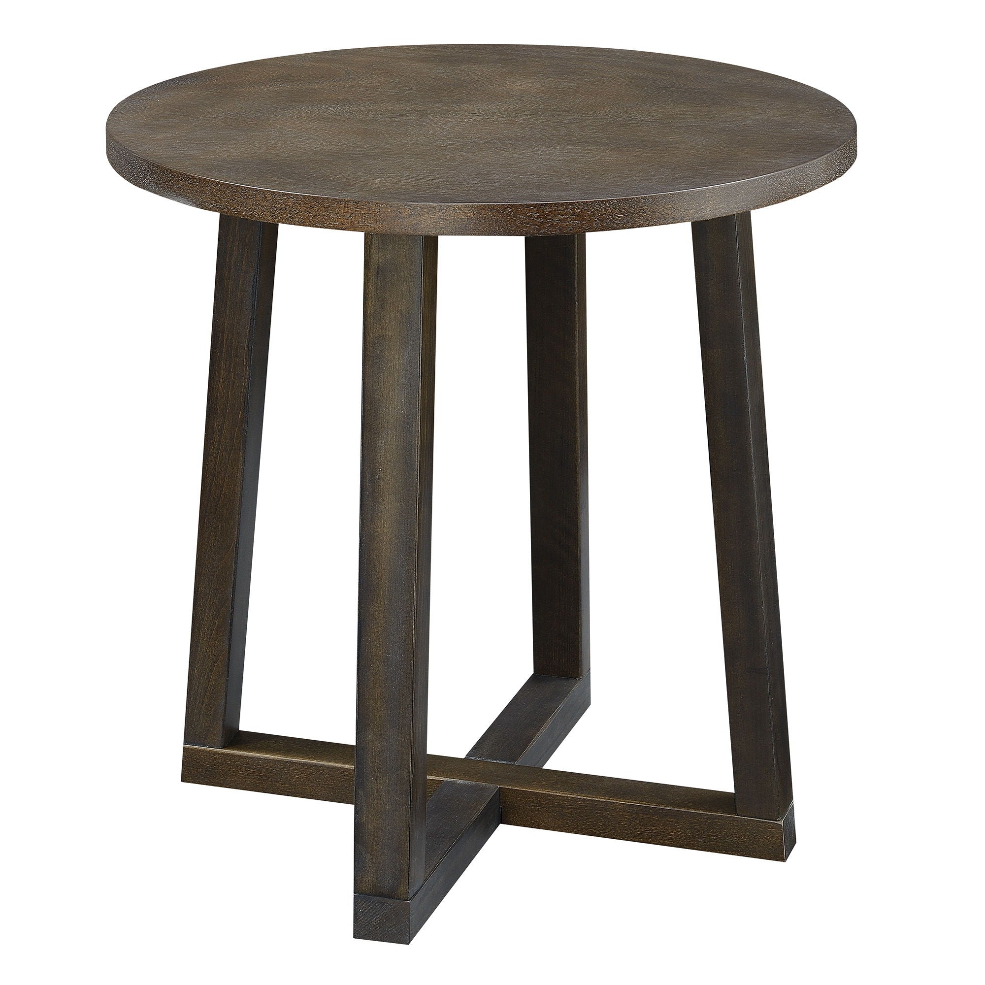 Industrial 3 Piece Occasional Table Set in Brown by Elements International, view 10